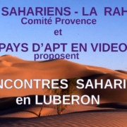 Rencontres sahariennes en Luberon (8-9-10 mai)