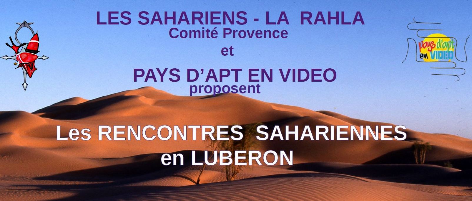 Rencontres sahariennes en Luberon (8-9-10 mai)